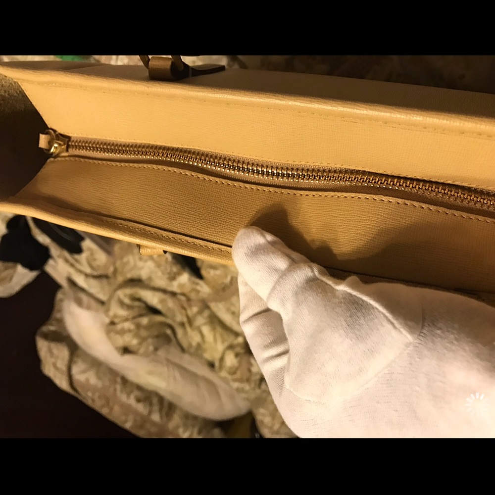 Beige Coach Purse - Picture 6 of 8